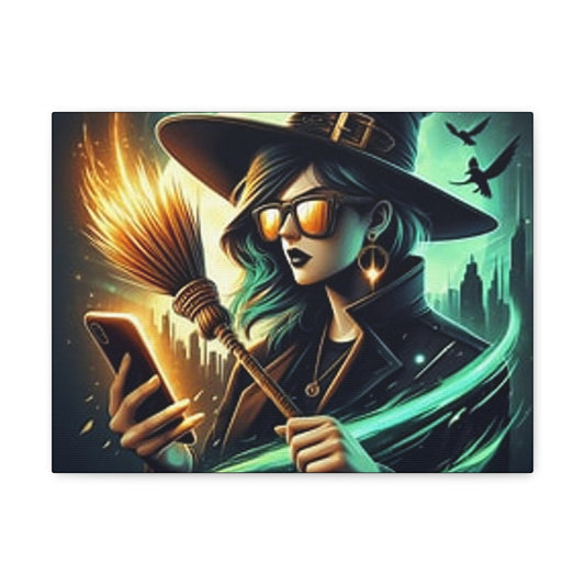 Canvas Modern Witch