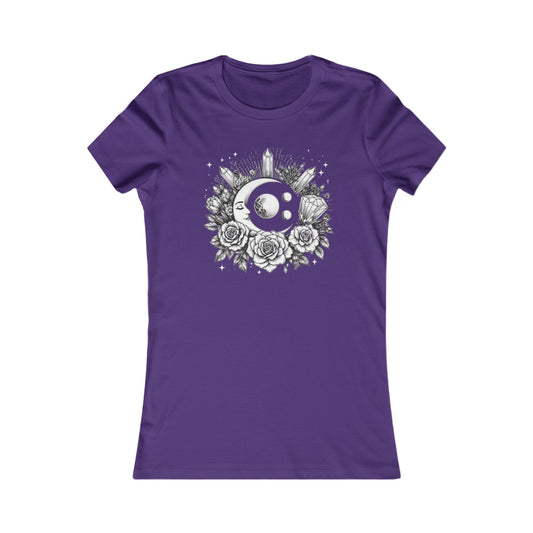 Women's T-shirt Resting Moon