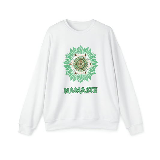 Drop Shoulder Sweatshirt Mandala Namaste