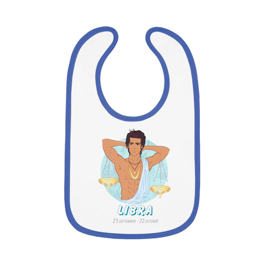 Baby Jersey Bib Libra male