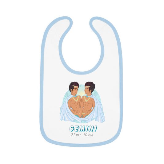 Baby Jersey Bib Gemini male