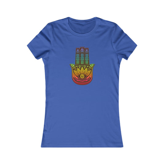 Women's T-shirt Hamsa Hand