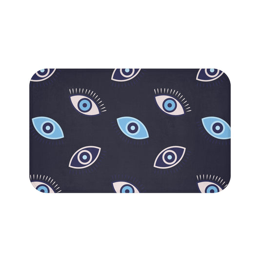 Bath Mat All Seeing Eyes