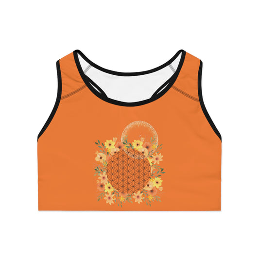 Sports Bra Flower of Life