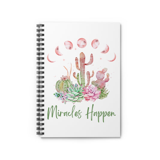 Spiral Notebook - Miracles Happen