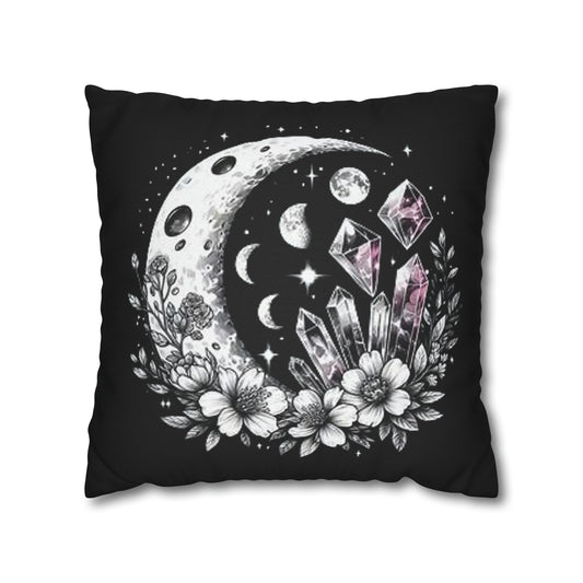 Pillow Case Floral Halfmoon