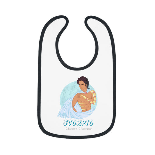 Baby Jersey Bib Scorpio male