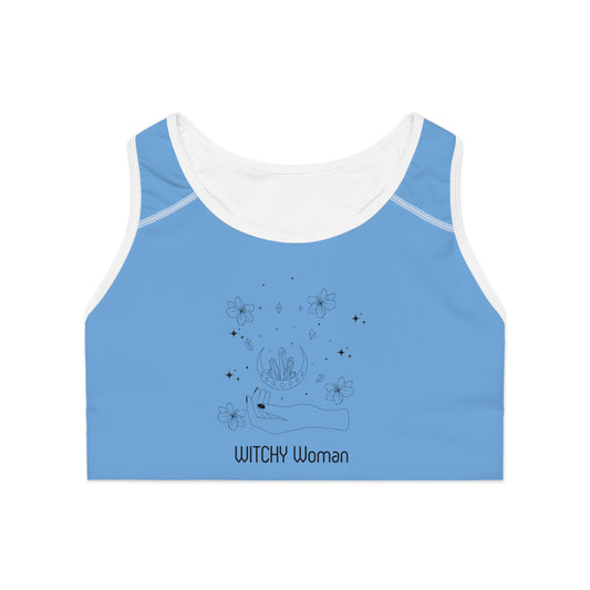 Sports Bra Witchy Woman Flower