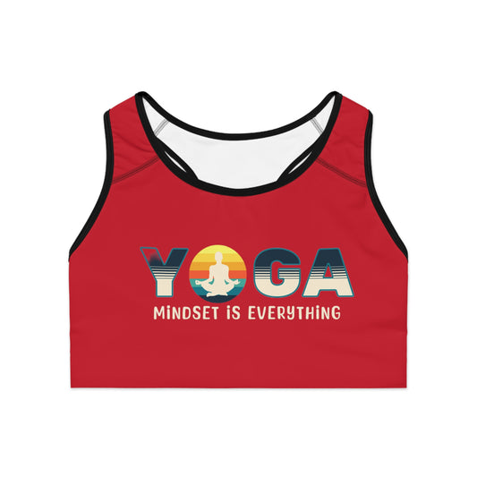 Sports Bra YOGA Mindset is Everything