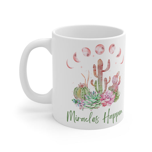 Mug 11oz Miracles Happen