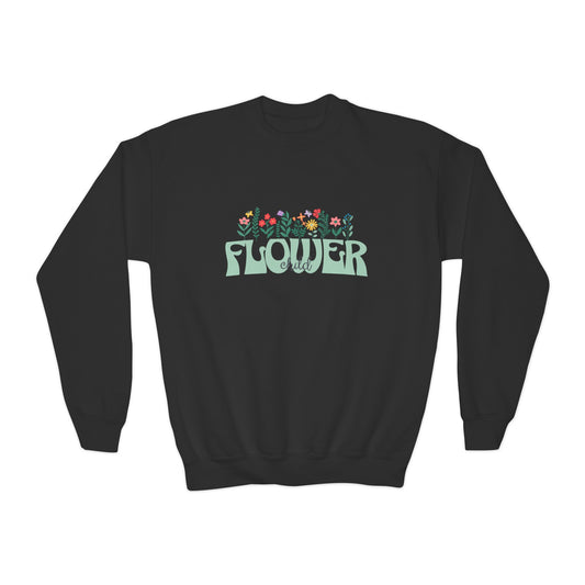 Crewneck Sweatshirt Flower Child