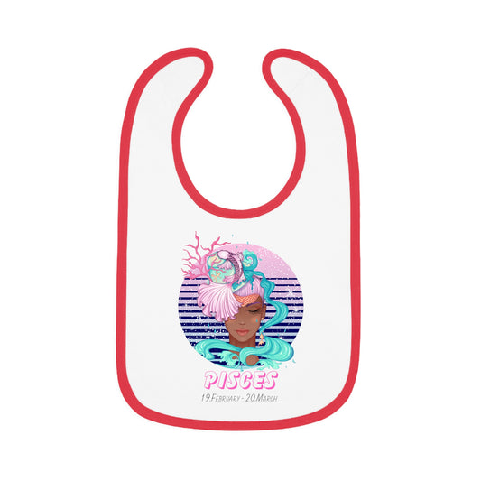 Baby Jersey Bib Pisces female