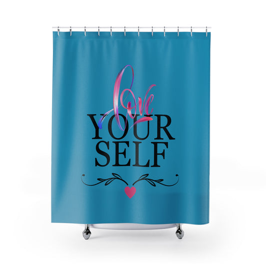 Shower Curtain Love yourself