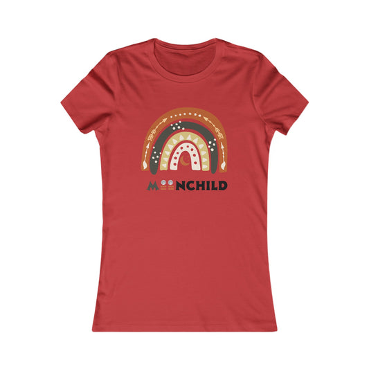 Women's T-shirt Moonchild grey/brown