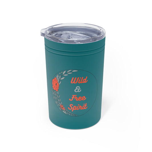 Insulated Tumbler, 11oz Wild and Free Spirit