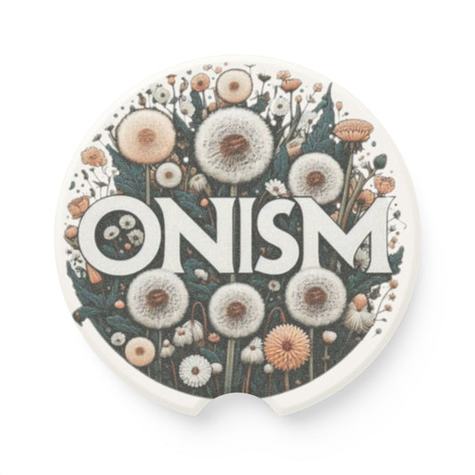 Car Coaster Onism Flower background